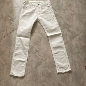 Diesel boy white jean size 10